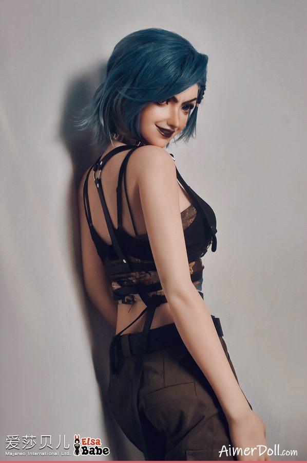 Japanse Meisje Neukt Kont Sekspop - Alicia - Afbeelding 8