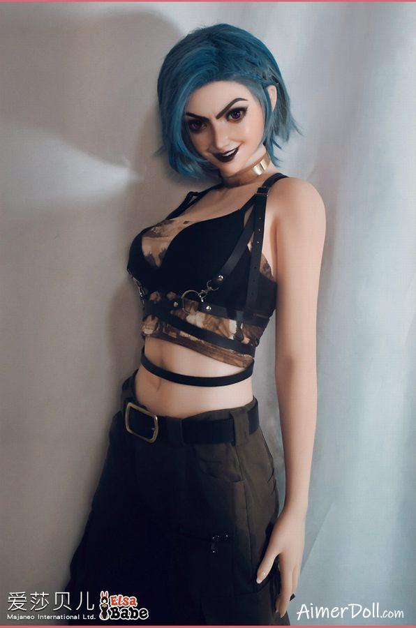 Japanse Meisje Neukt Kont Sekspop - Alicia - Afbeelding 14