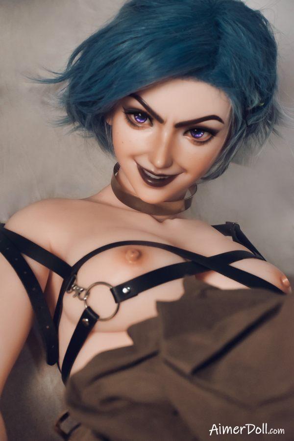 Japanse Meisje Neukt Kont Sekspop - Alicia - Afbeelding 7