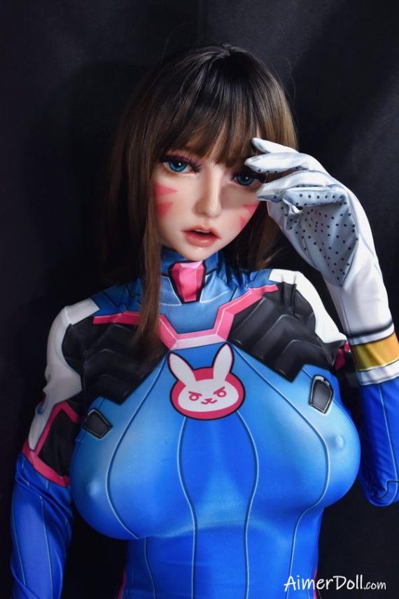 Meisje Neukt Vrouwelijke Sekspop In De Kont - Marva