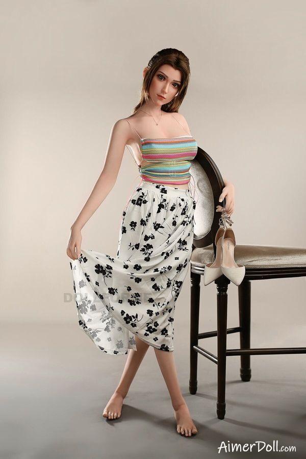 Plat Kenmerken Seks Borst Sekspoppen - Emerald - Afbeelding 10