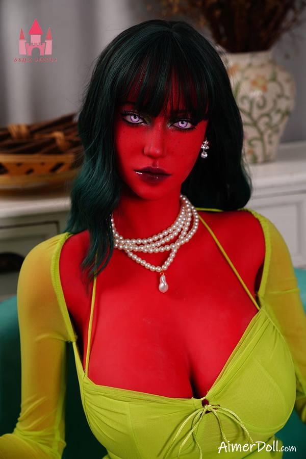 Lesbische Zorg Voor Sekspop Speelgoed - Caresse